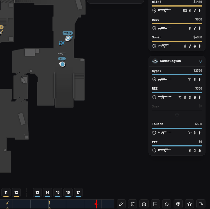 Configuration des raccourcis personnalisés