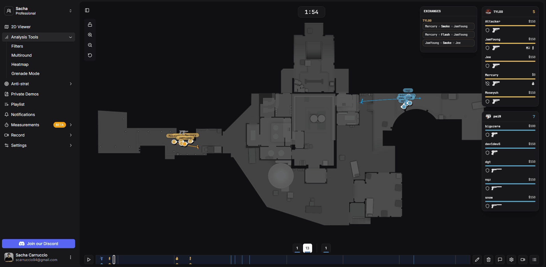 Partage d'une playlist avec un lien public