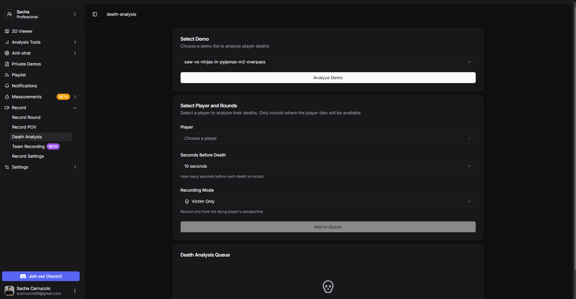 Aperçu de l'Analyse de Mort